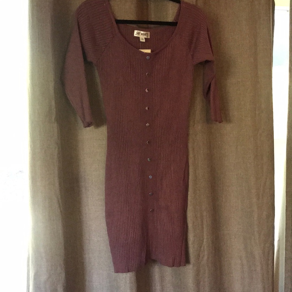 Beautiful “vintage rose” colored sweater dress